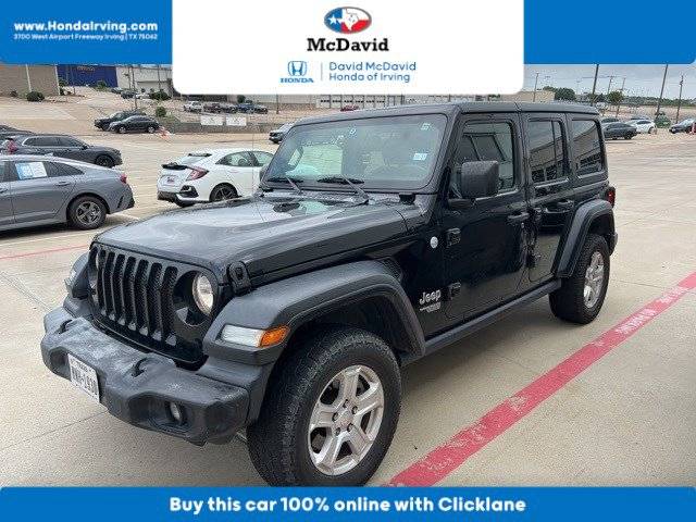2019 Jeep Wrangler Sport S — SUV — 117,489 mi — Irving, TX