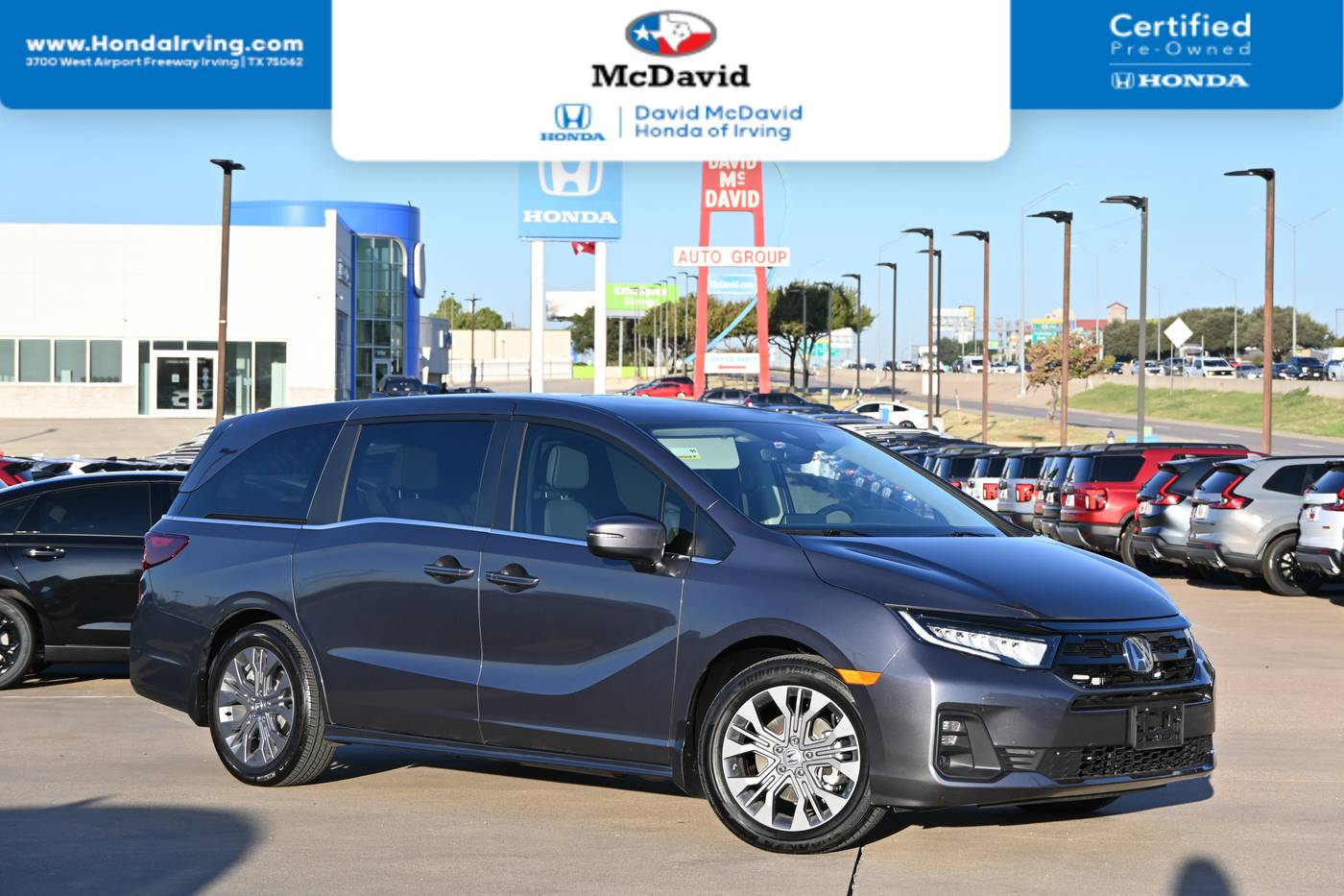 2025 Honda Odyssey Touring — Minivan — 6,512 mi — Irving, TX