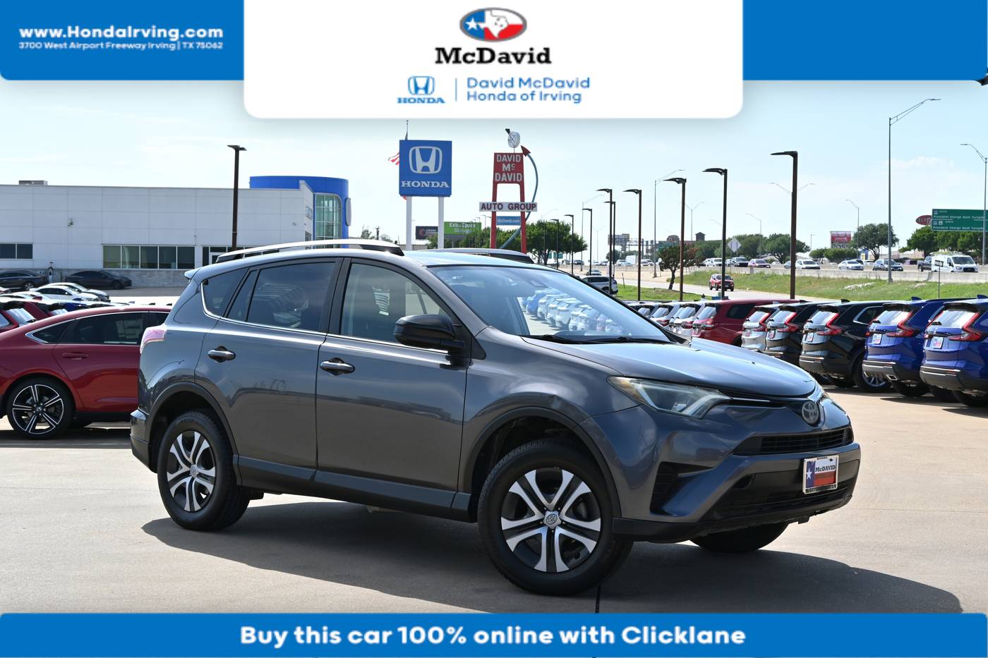 2017 Toyota RAV4 LE — SUV — 103,070 mi — Irving, TX