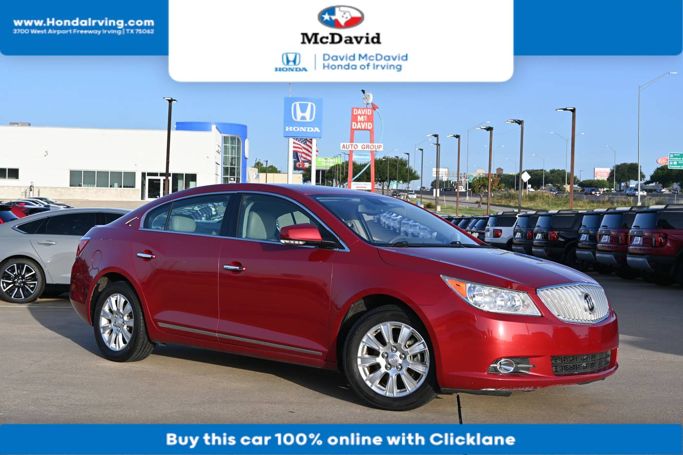 2012 Buick LaCrosse Premium 1 — Sedan — 122,846 mi — Irving, TX