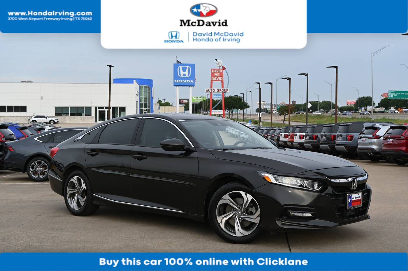 2018 Honda Accord EX-L — Sedan — 77,079 mi — Irving, TX