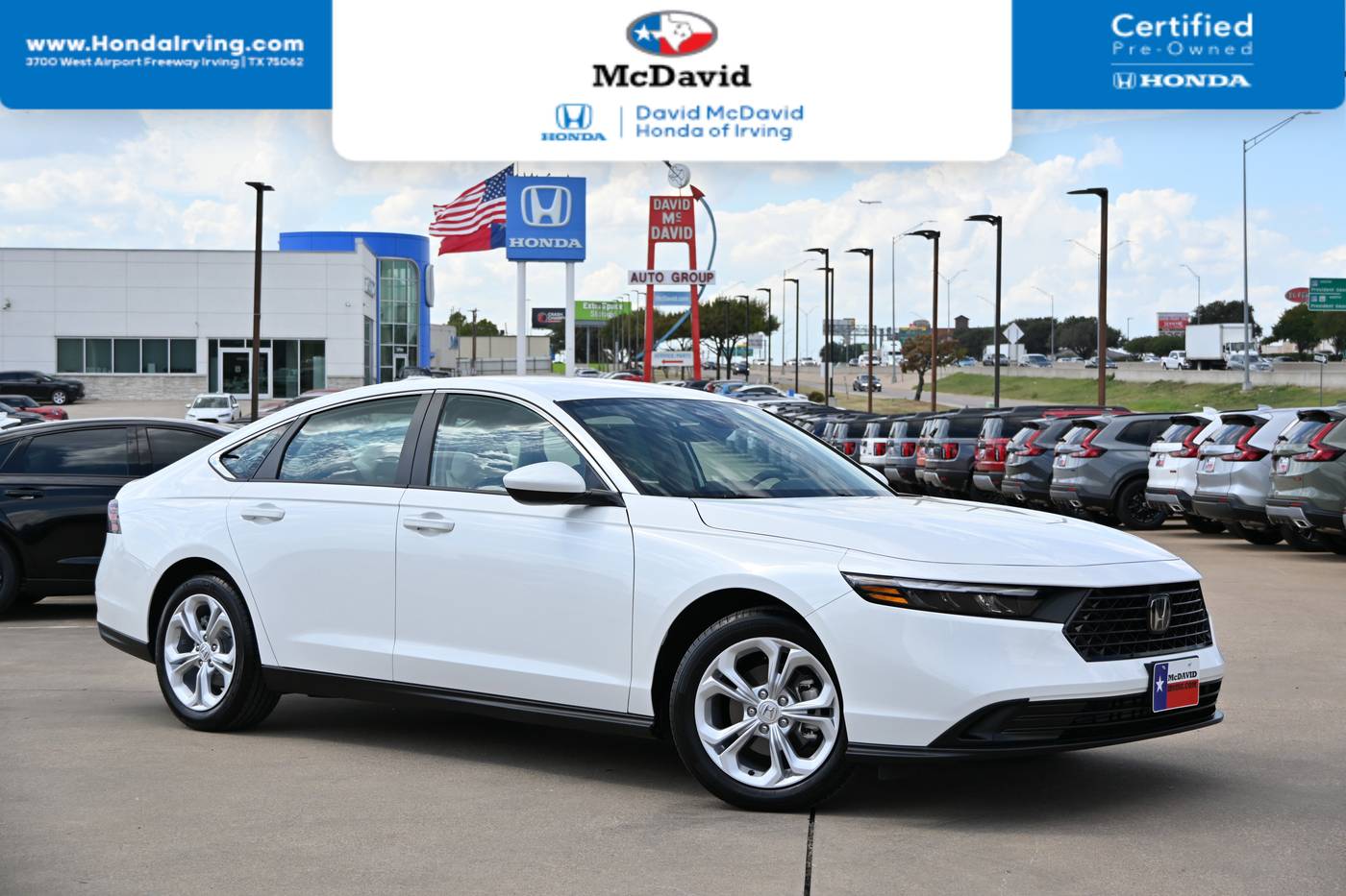 2025 Honda Accord LX — Sedan — 3,236 mi — Irving, TX