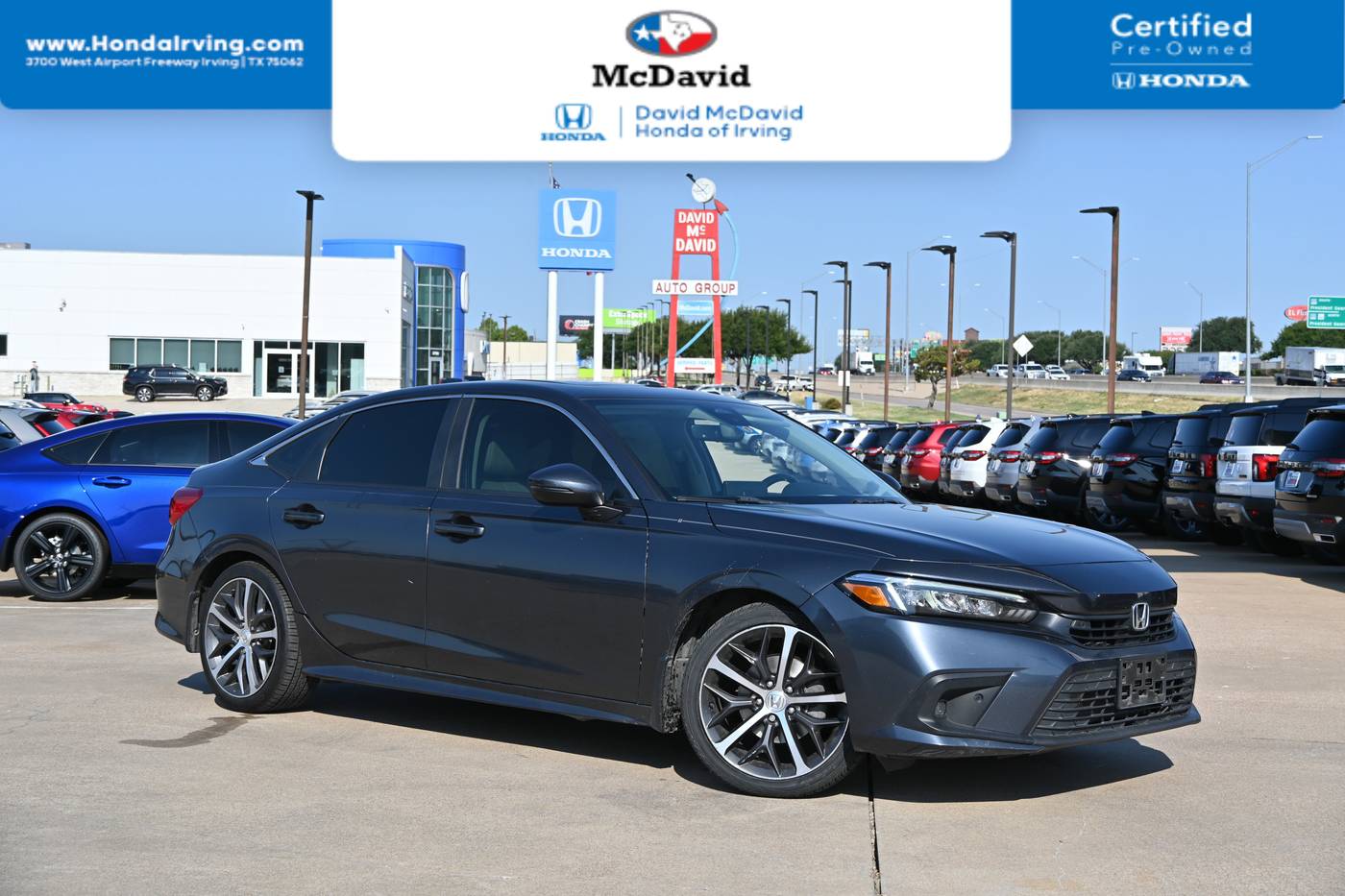 2022 Honda Civic Touring — Sedan — 87,815 mi — Irving, TX