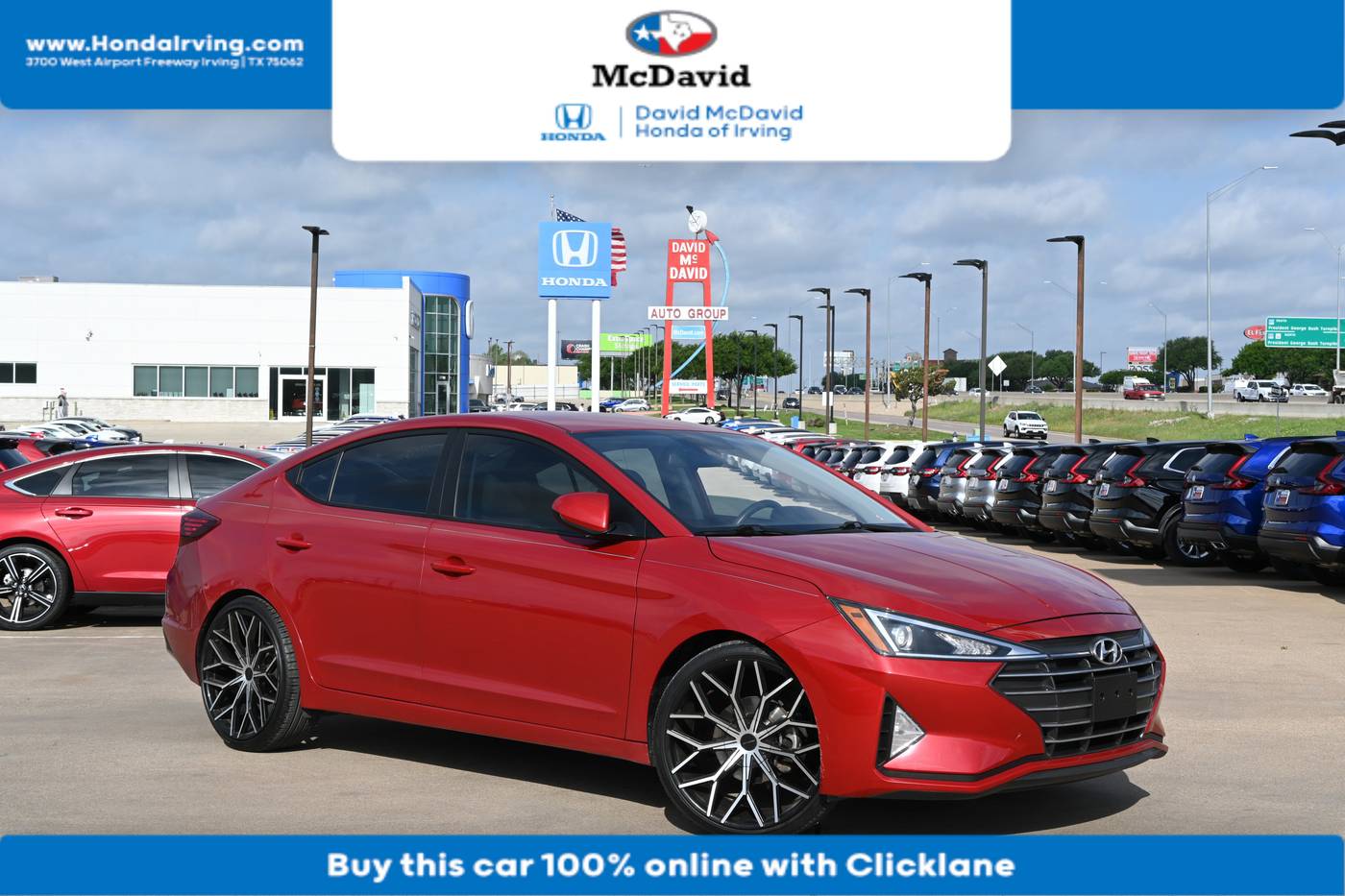 2019 Hyundai Elantra SEL — Sedan — 65,063 mi — Irving, TX