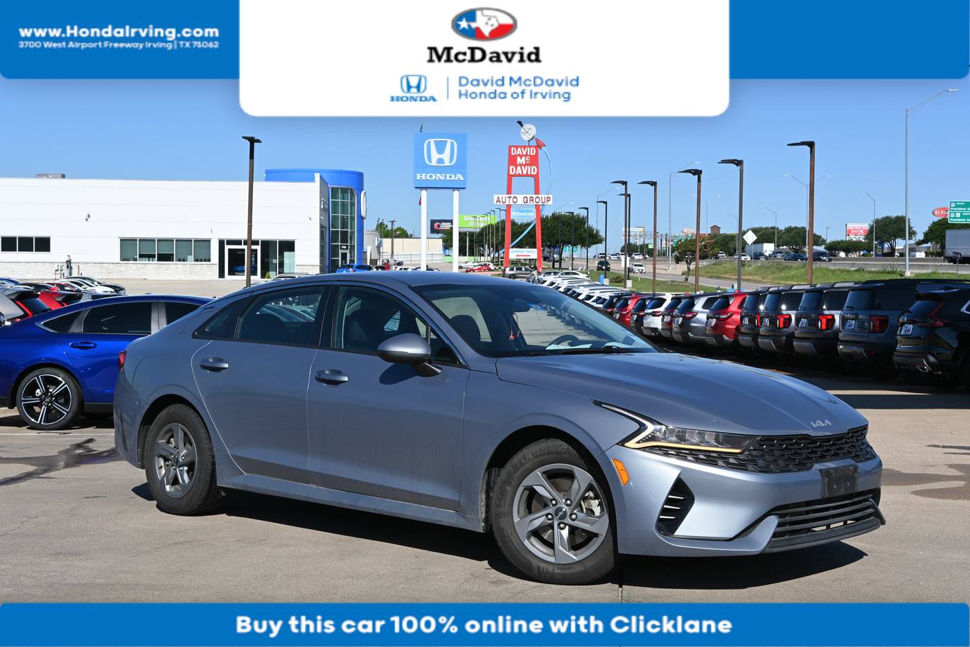 2022 Kia K5 LXS — Sedan — 65,656 mi — Irving, TX