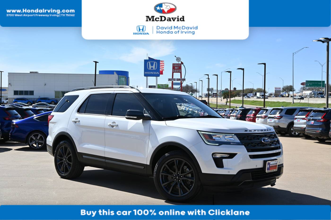2019 Ford Explorer XLT — SUV — 63,259 mi — Irving, TX