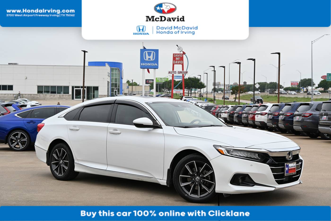 2021 Honda Accord EX-L — Sedan — 64,408 mi — Irving, TX