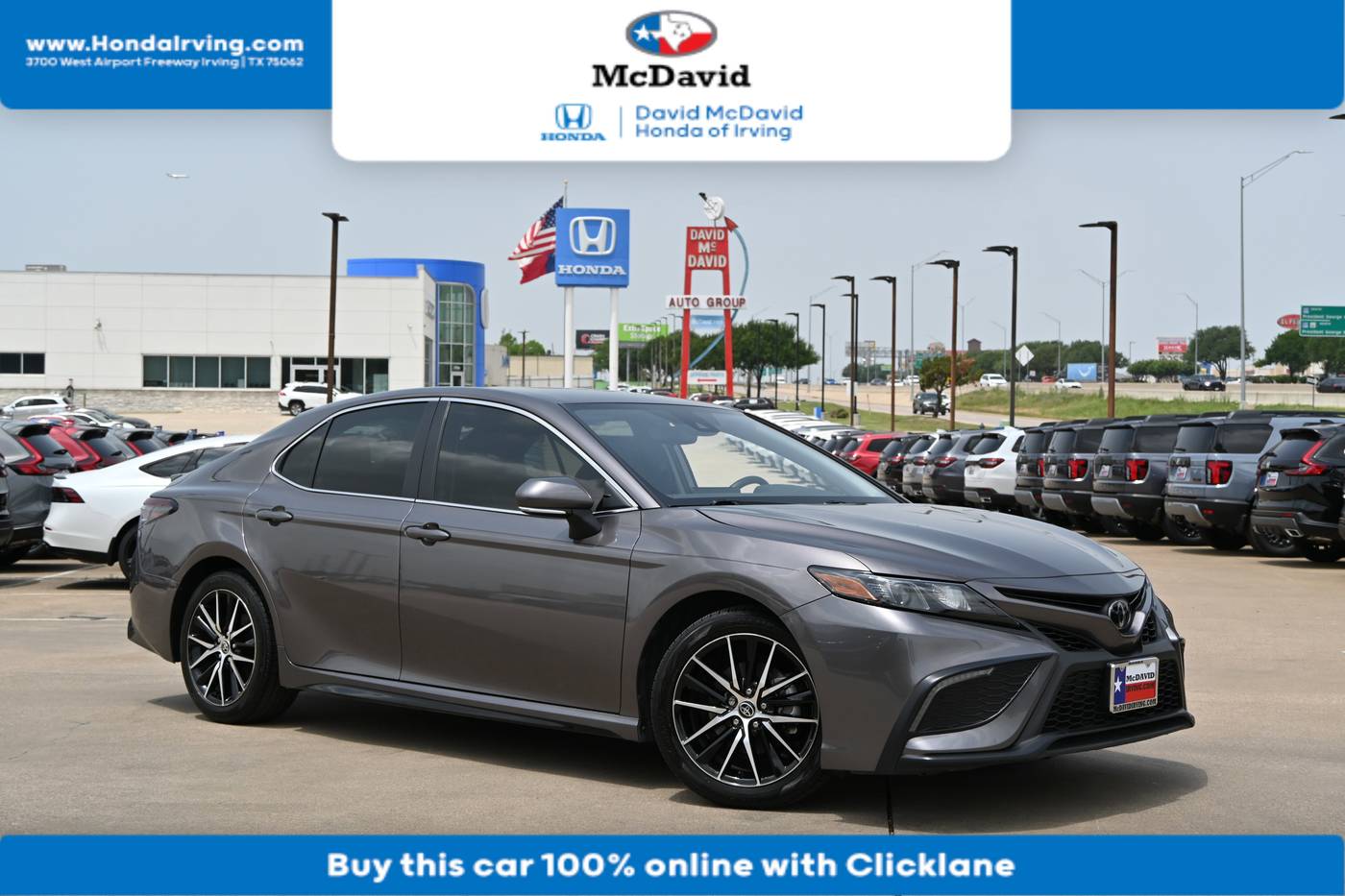 2022 Toyota Camry SE — Sedan — 78,002 mi — Irving, TX