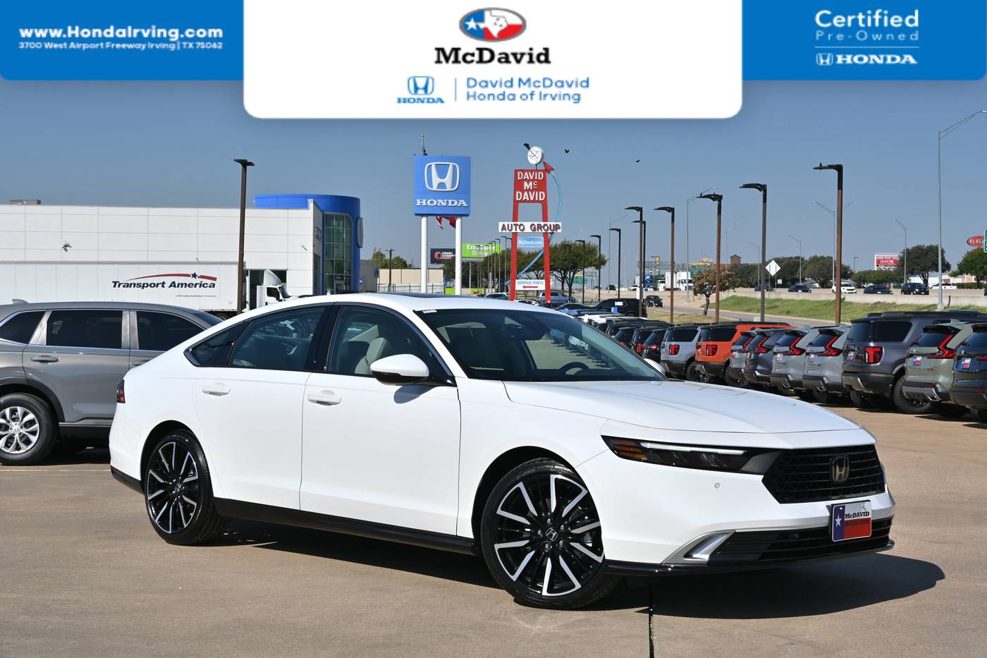 2025 Honda Accord Hybrid Touring — Sedan — 3,132 mi — Irving, TX