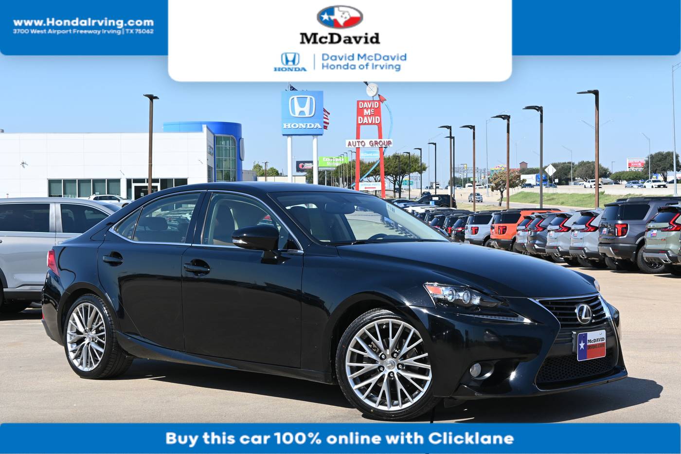 2014 Lexus IS IS 250 — Sedan — 109,955 mi — Irving, TX