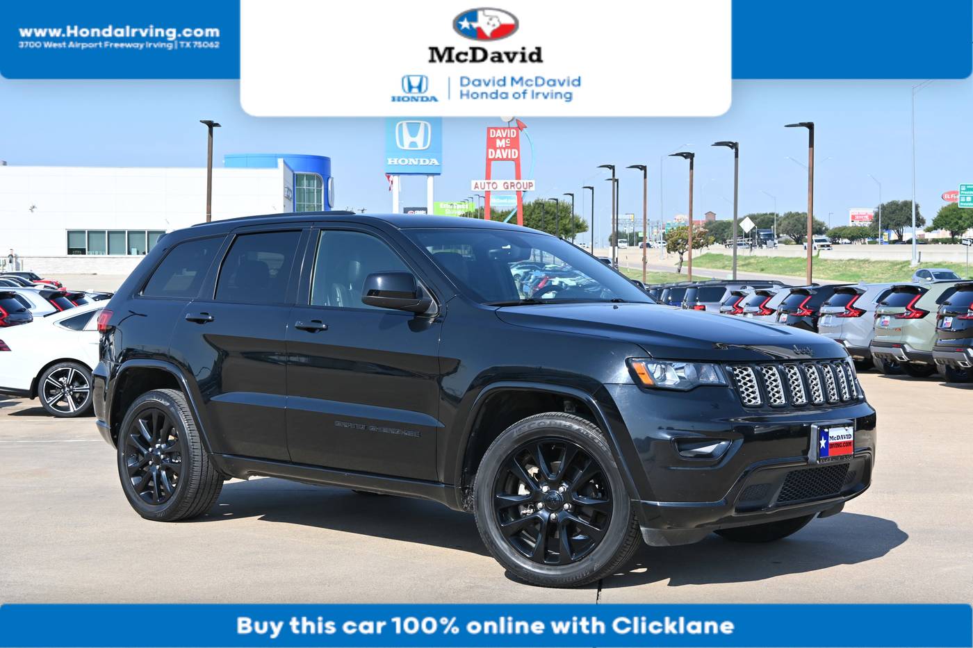 2017 Jeep Grand Cherokee Altitude — SUV — 100,852 mi — Irving, TX