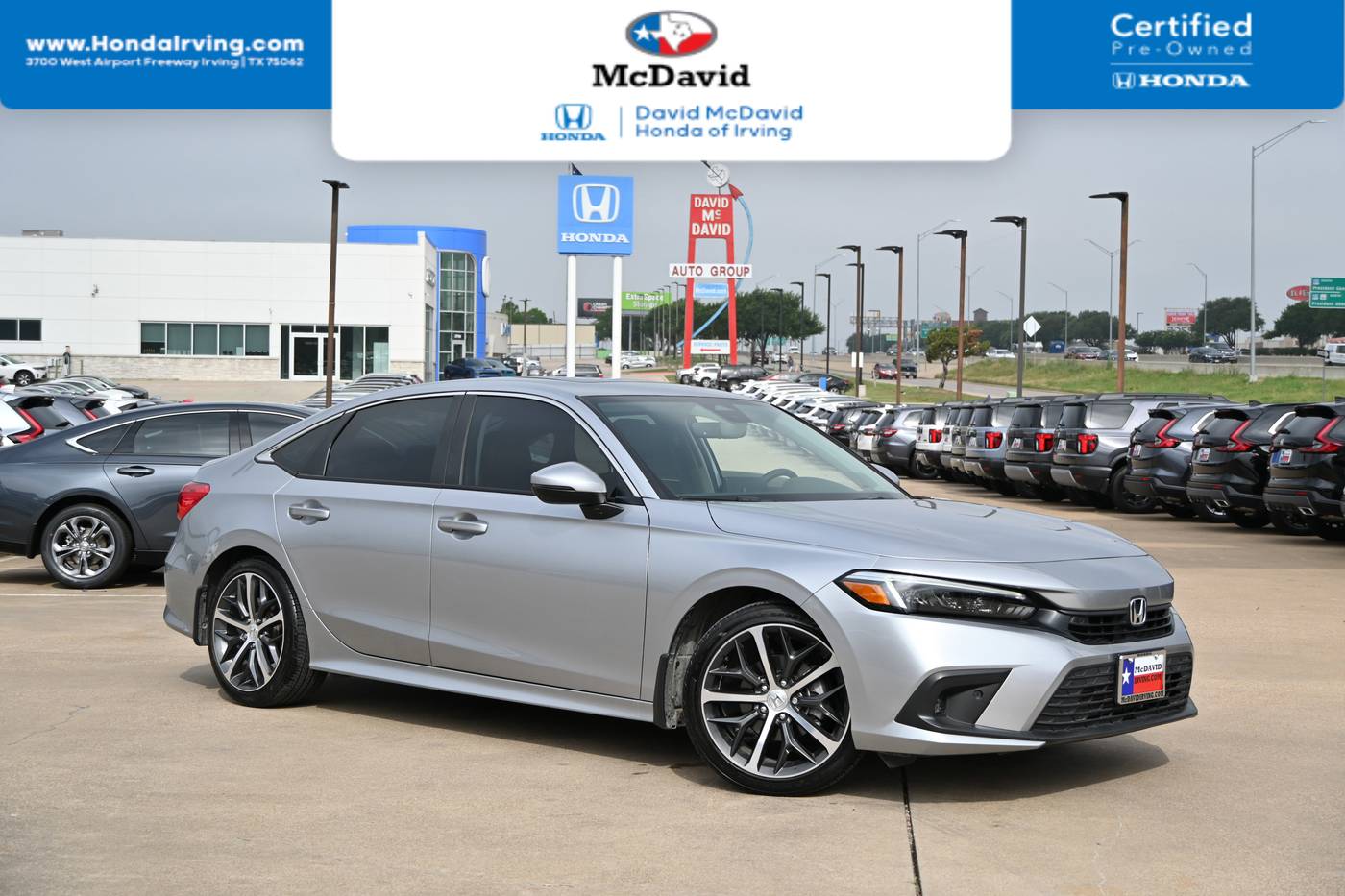 2024 Honda Civic Touring — Sedan — 13,895 mi — Irving, TX