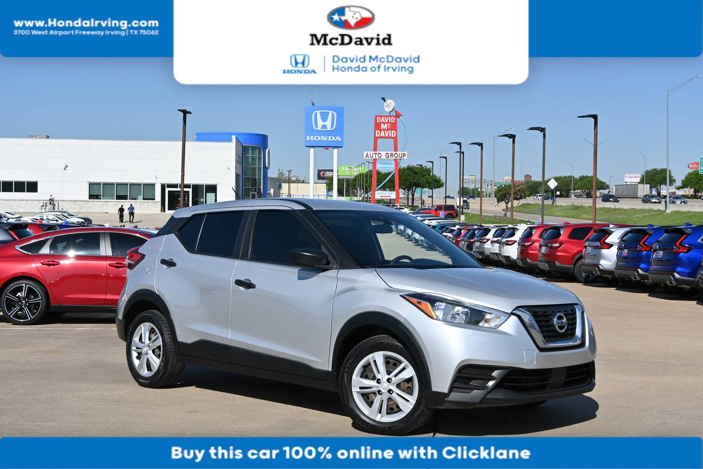 2020 Nissan Kicks S — SUV — 87,517 mi — Irving, TX
