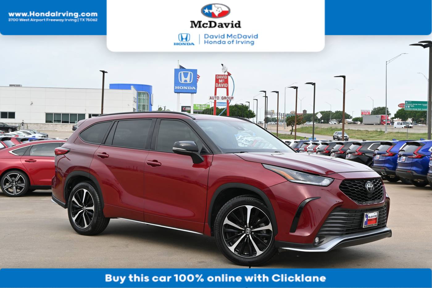 2021 Toyota Highlander XSE — SUV — 54,324 mi — Irving, TX