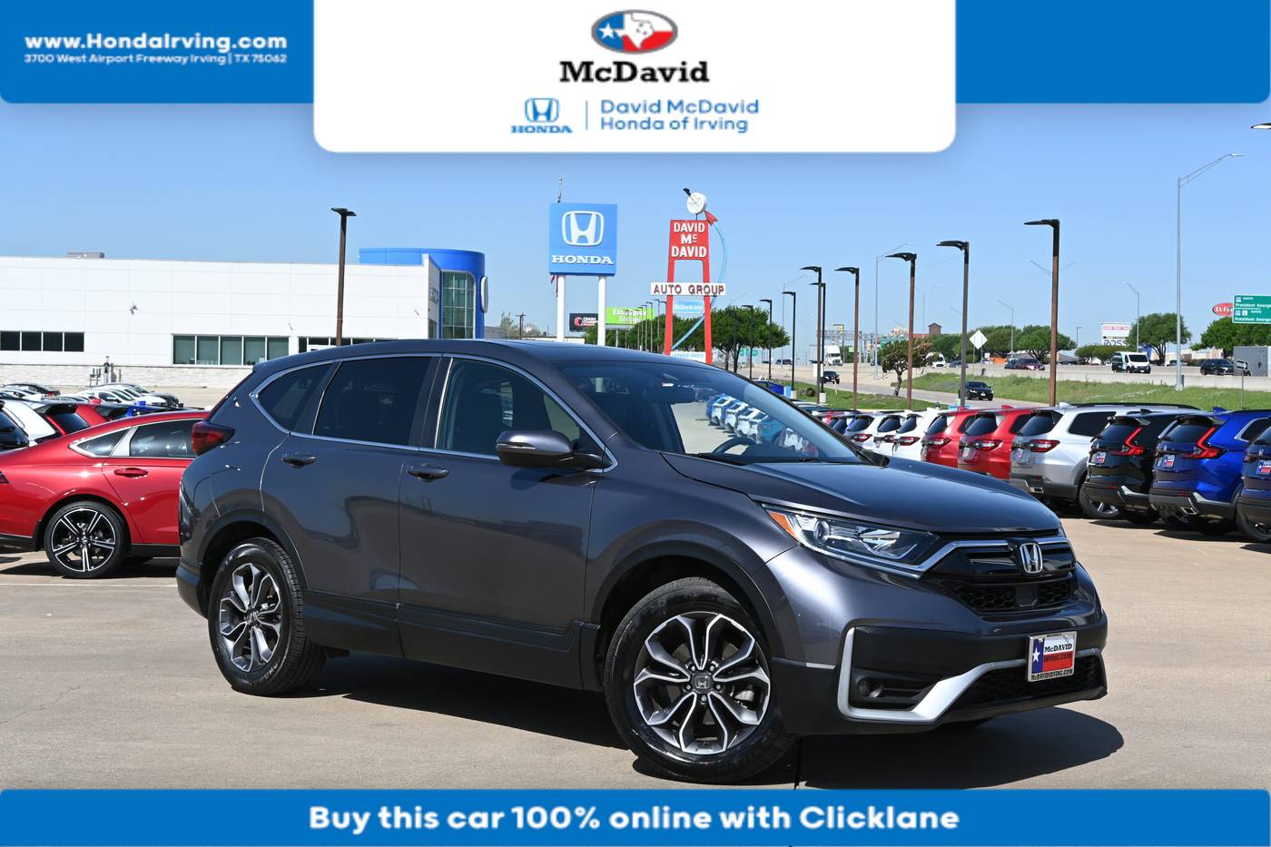 2021 Honda CR-V EX-L — SUV — 56,888 mi — Irving, TX