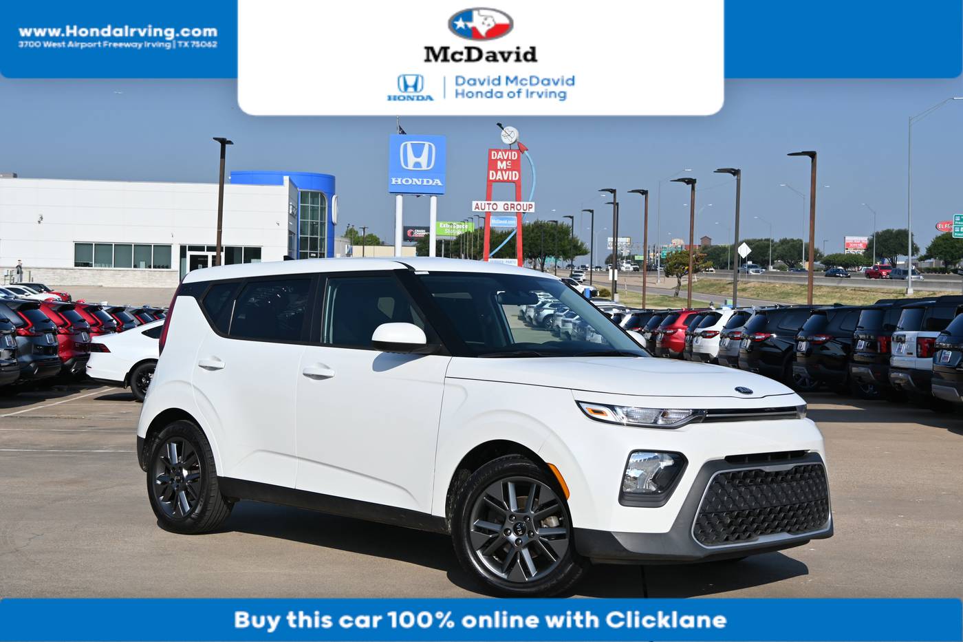 2021 Kia Soul S — Hatchback — 96,320 mi — Irving, TX