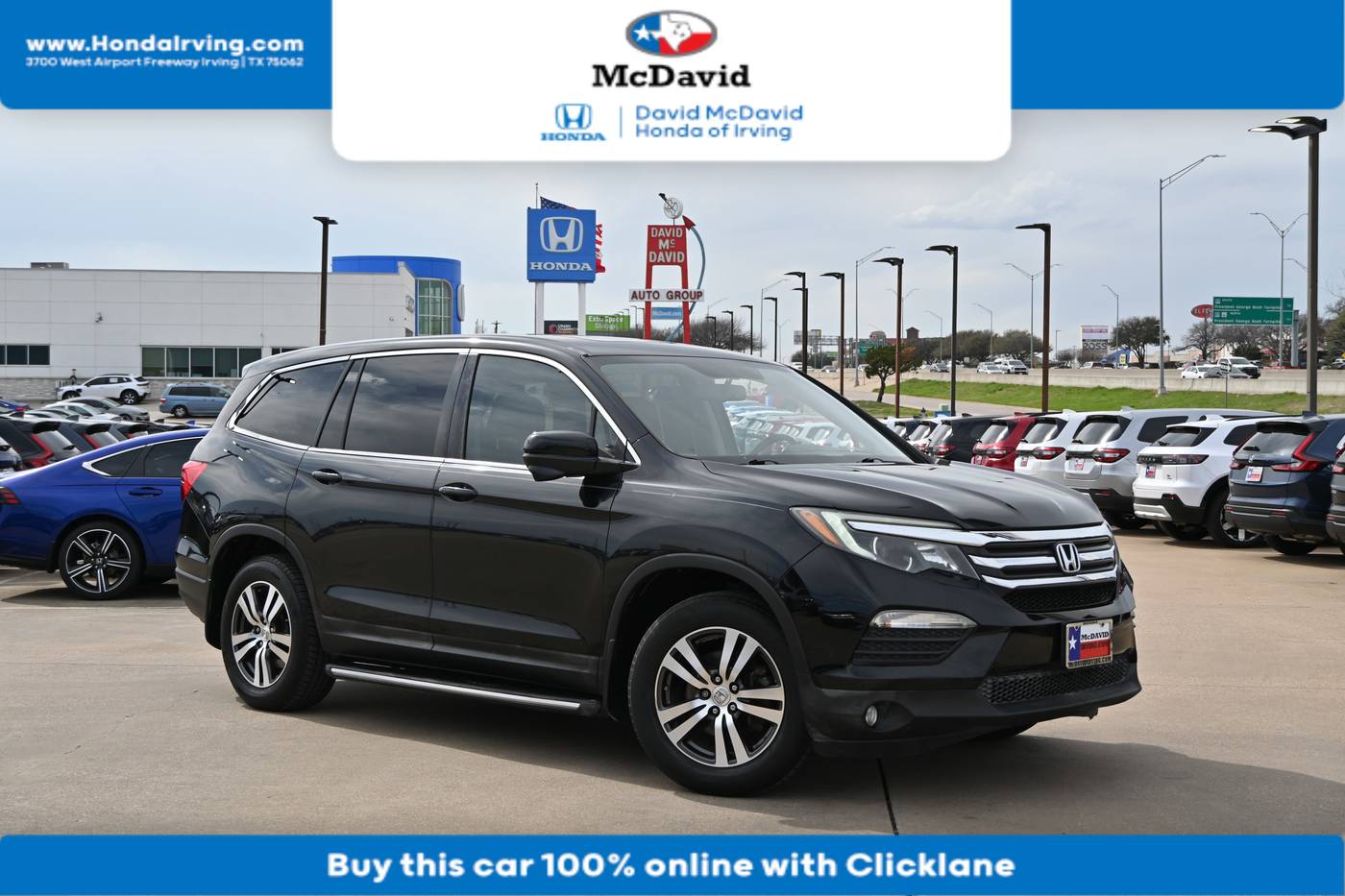 2016 Honda Pilot EX-L — SUV — 97,006 mi — Irving, TX