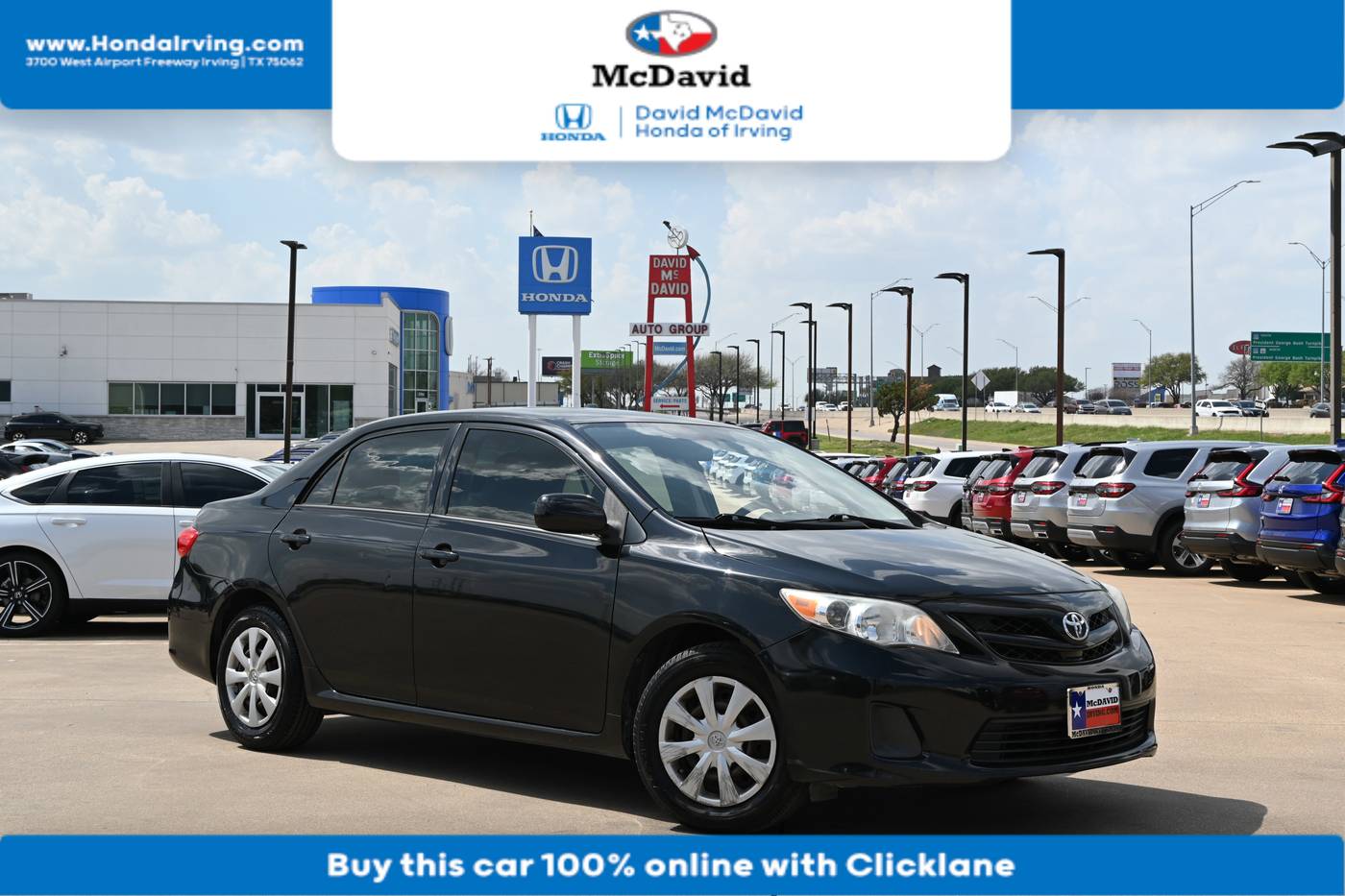 2011 Toyota Corolla LE — Sedan — 113,950 mi — Irving, TX