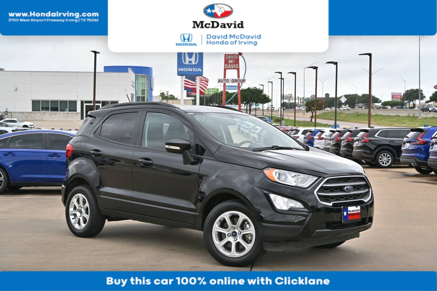 2020 Ford EcoSport SE — SUV — 34,003 mi — Irving, TX