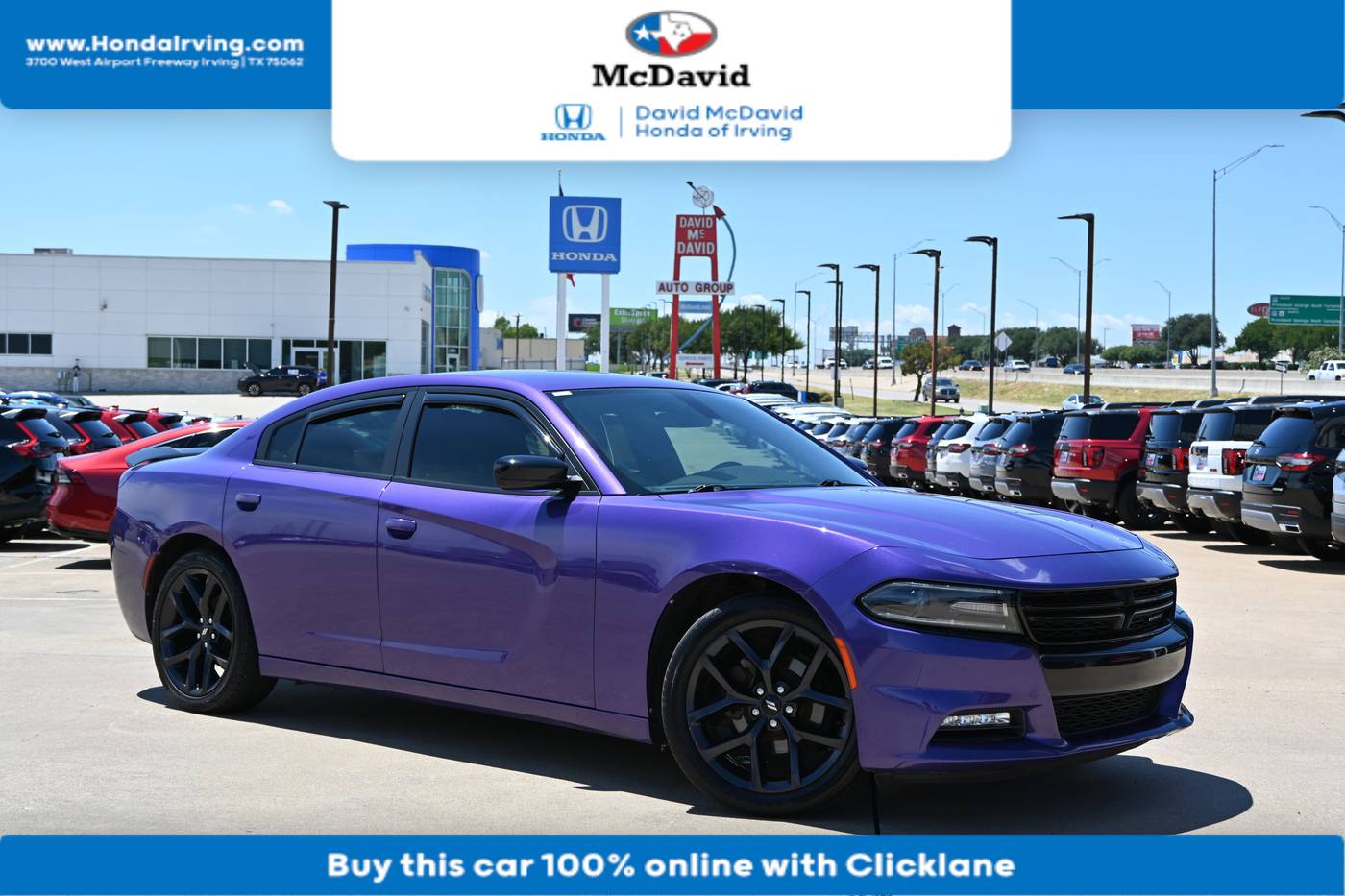 2019 Dodge Charger SXT — Sedan — 95,620 mi — Irving, TX