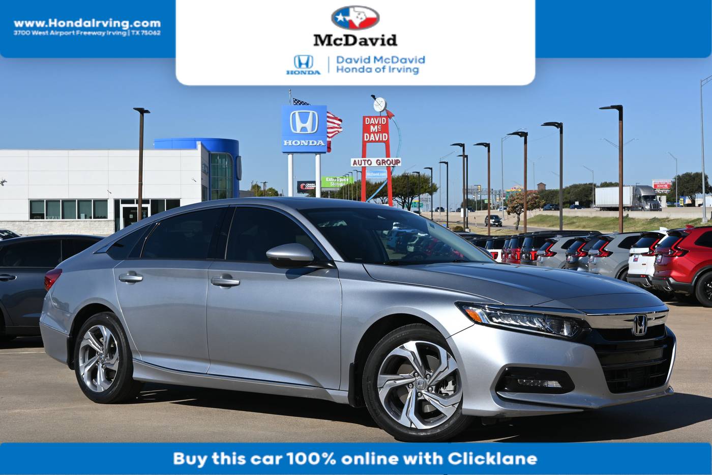 2019 Honda Accord EX-L — Sedan — 21,950 mi — Irving, TX