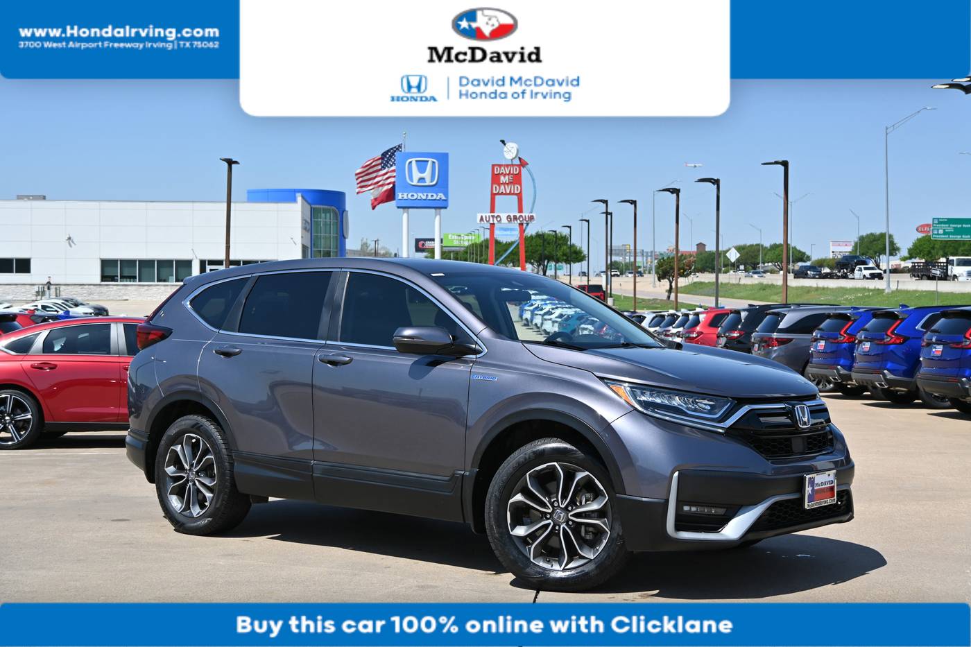 2021 Honda CR-V Hybrid EX — SUV — 58,692 mi — Irving, TX