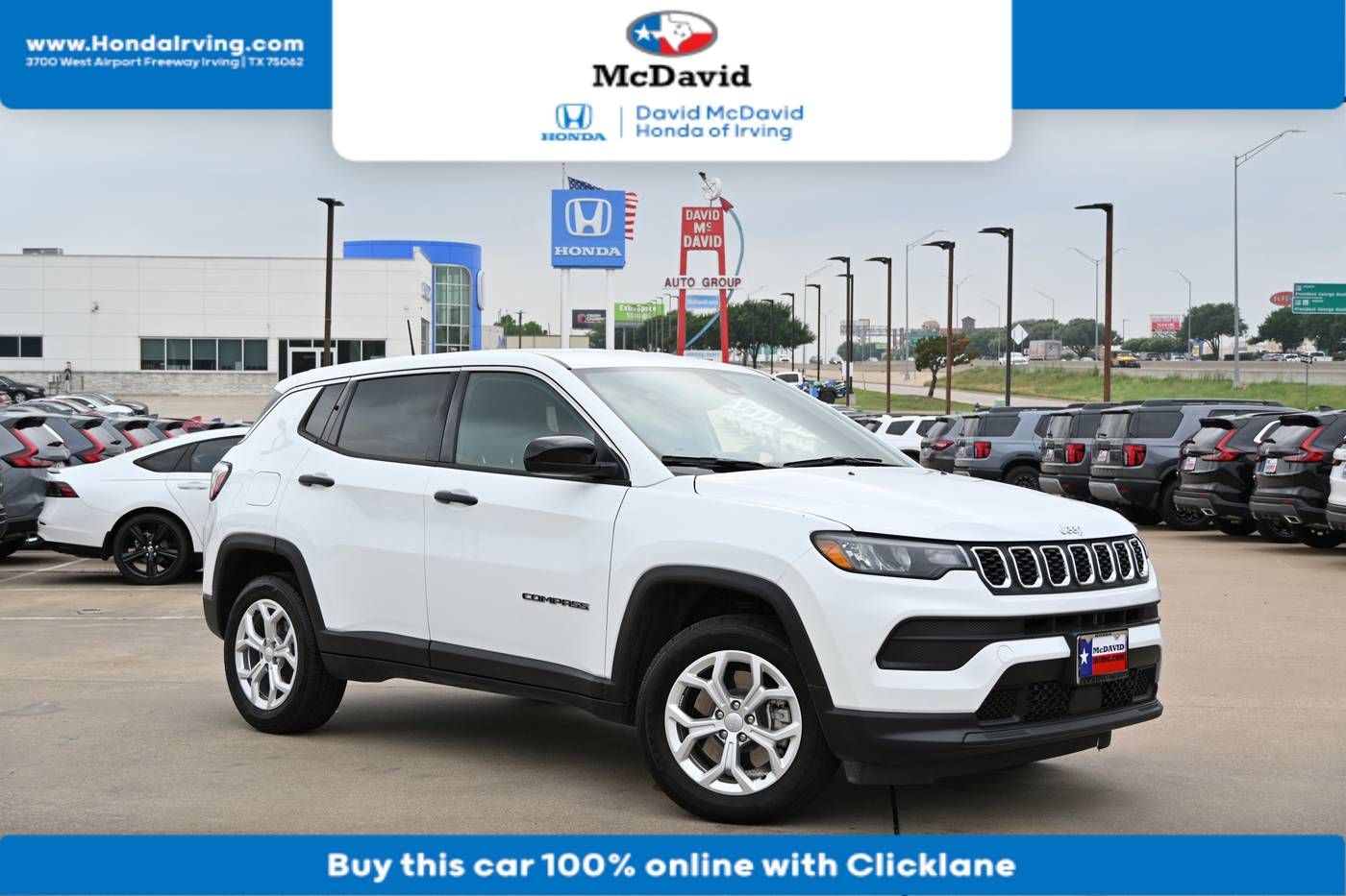 2024 Jeep Compass Sport — SUV — 7,461 mi — Irving, TX