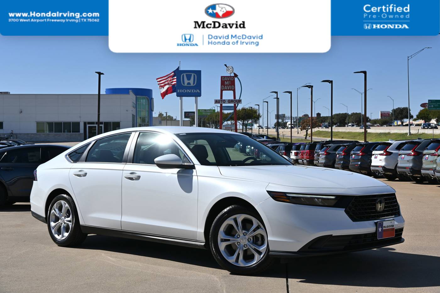 2025 Honda Accord LX — Sedan — 2,435 mi — Irving, TX