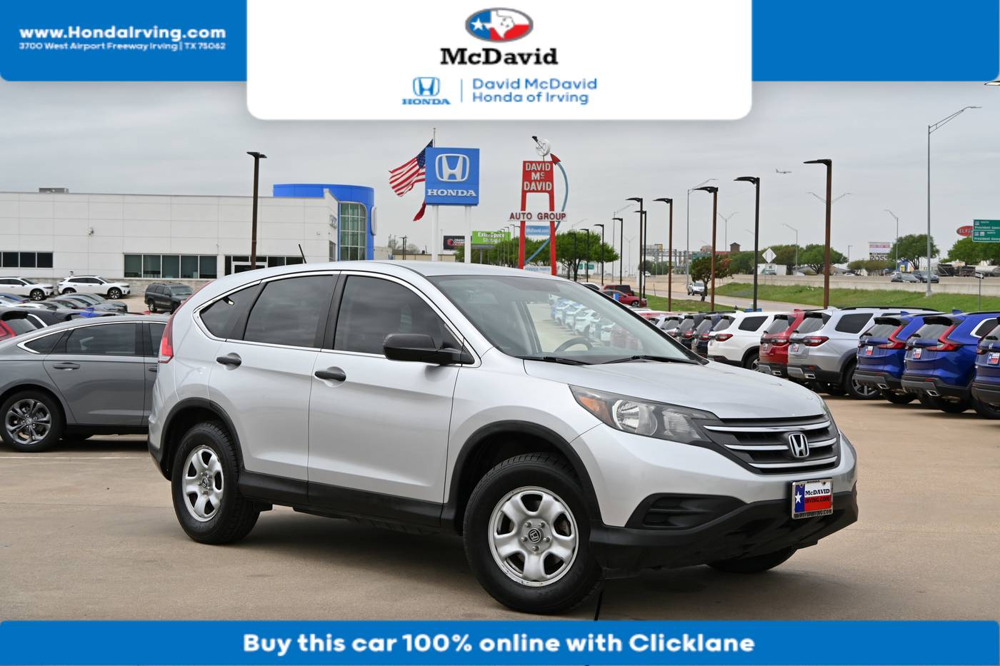 2014 Honda CR-V LX — SUV — 97,669 mi — Irving, TX