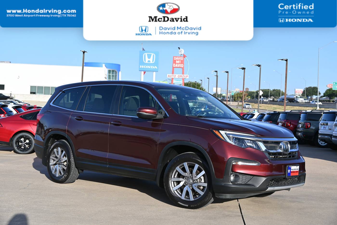 2021 Honda Pilot EX — SUV — 101,146 mi — Irving, TX