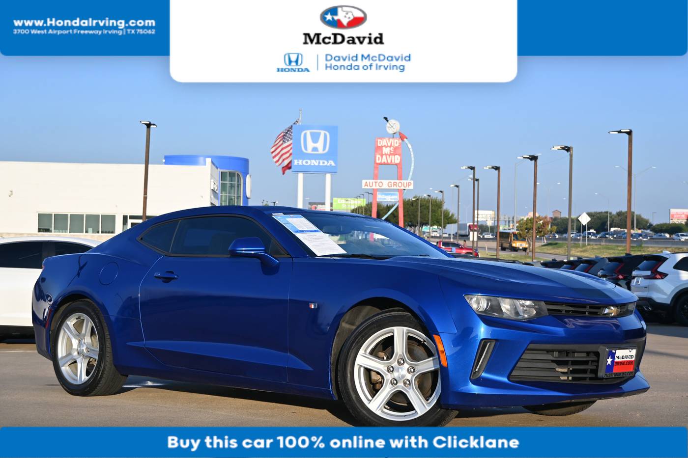 2017 Chevrolet Camaro 1LT — Coupe — 122,291 mi — Irving, TX