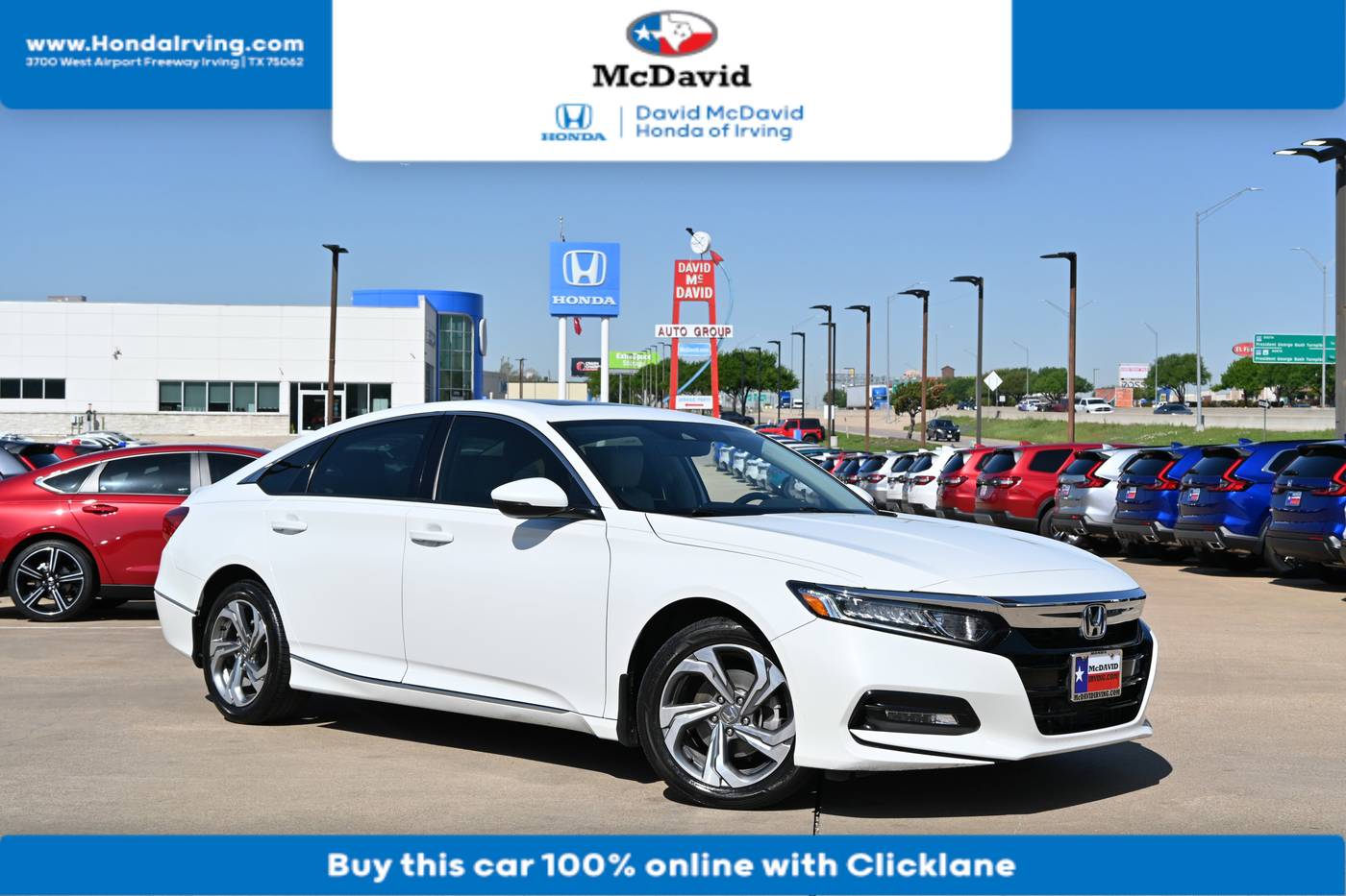 2019 Honda Accord EX-L — Sedan — 138,917 mi — Irving, TX