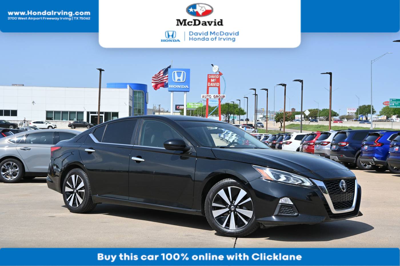 2021 Nissan Altima SV — Sedan — 57,310 mi — Irving, TX