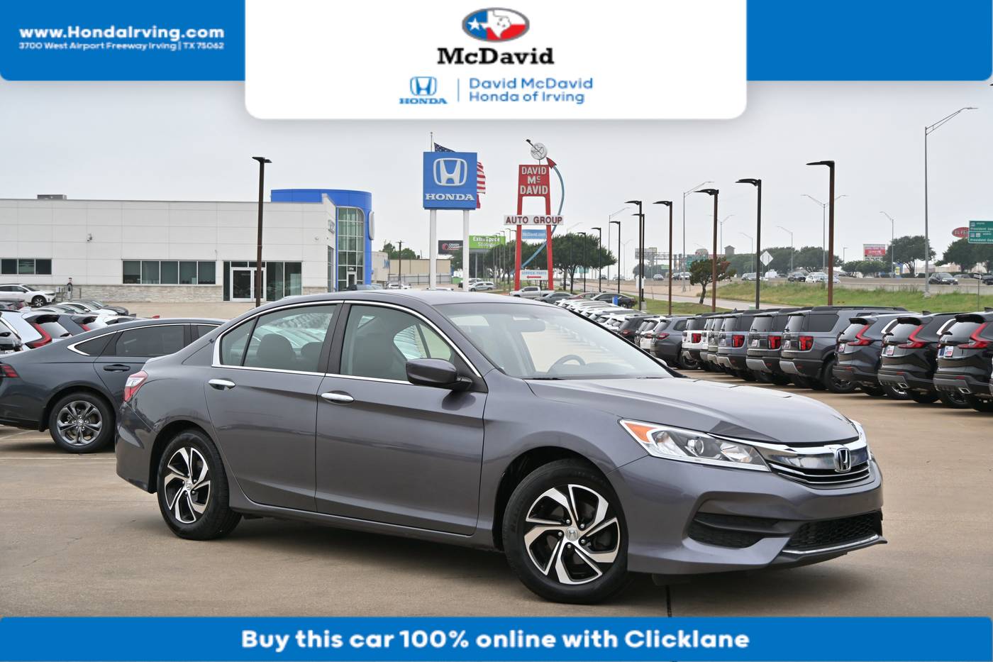 2017 Honda Accord LX — Sedan — 73,104 mi — Irving, TX
