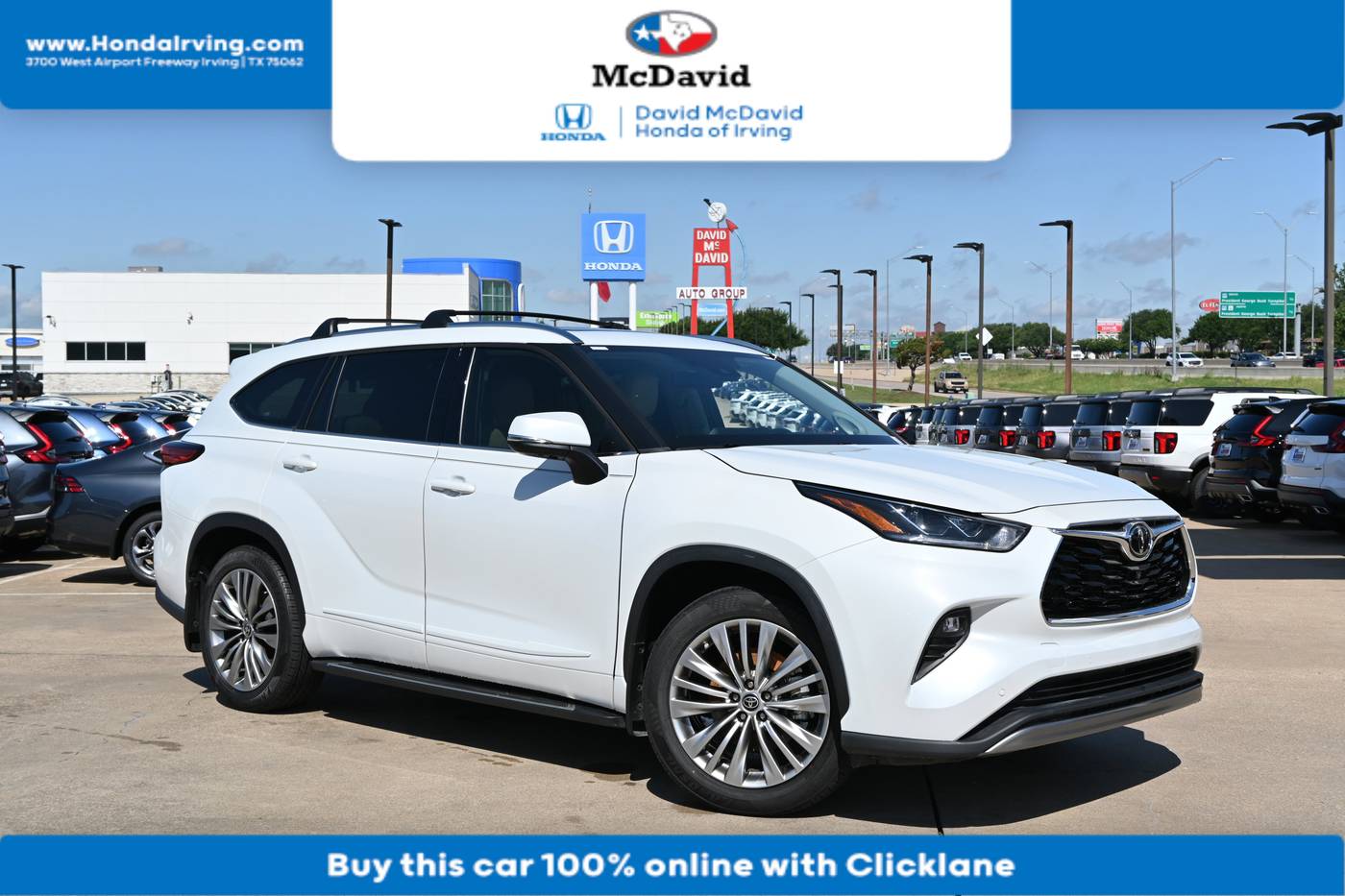 2022 Toyota Highlander Platinum — SUV — 38,695 mi — Irving, TX