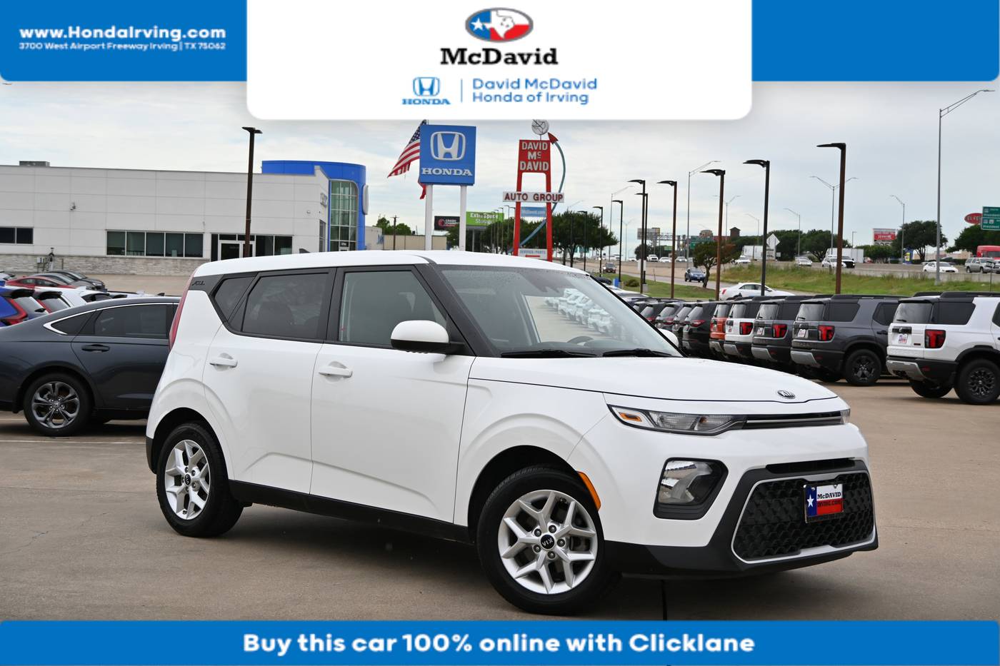 2021 Kia Soul S — Hatchback — 35,570 mi — Irving, TX
