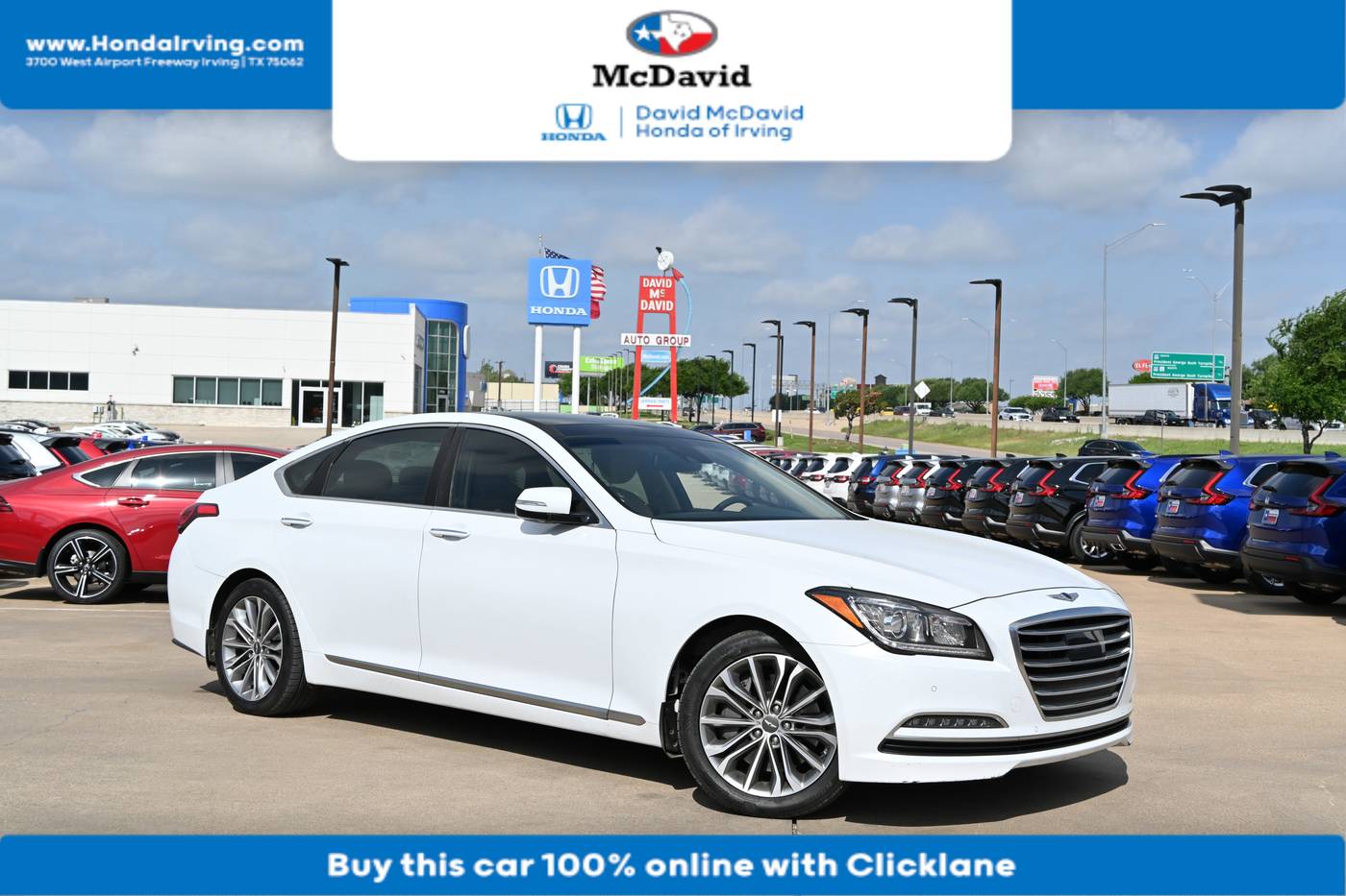 2017 Genesis G80 3.8L — Sedan — 96,876 mi — Irving, TX