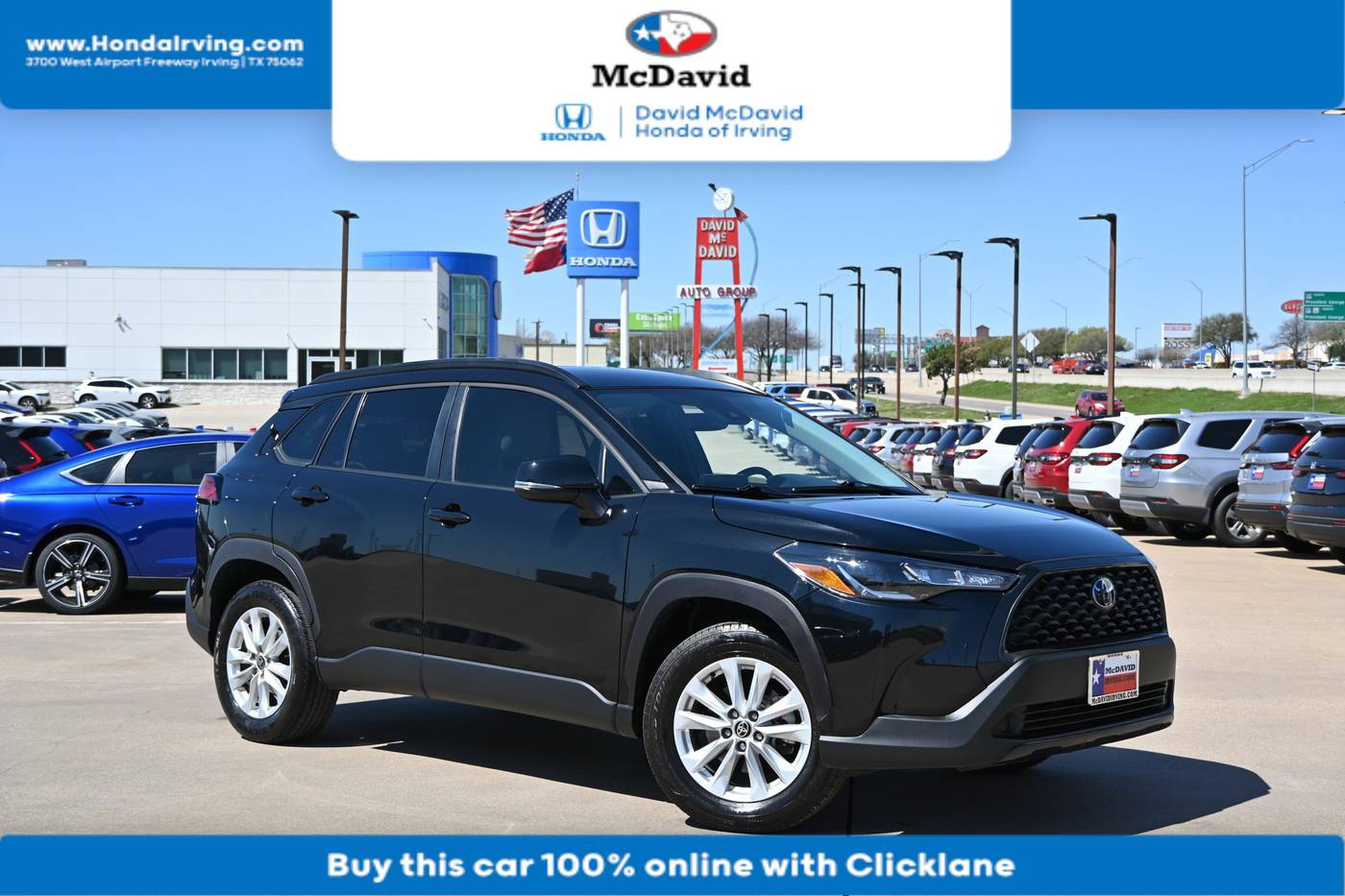 2022 Toyota Corolla Cross LE — SUV — 81,471 mi — Irving, TX