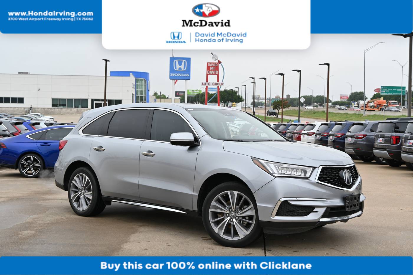 2017 Acura MDX Technology Package — SUV — 91,754 mi — Irving, TX