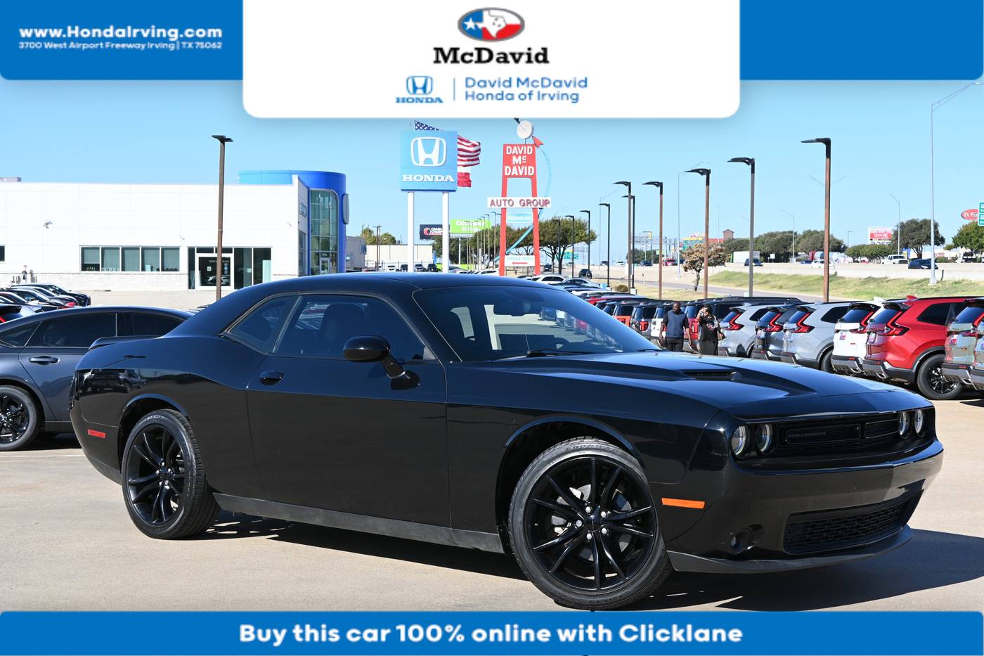 2016 Dodge Challenger SXT — Coupe — 60,993 mi — Irving, TX