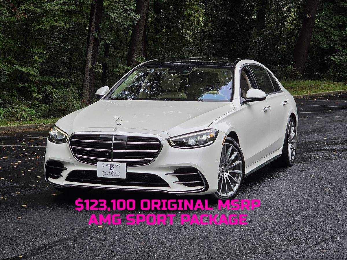 2022 Mercedes-Benz S-Class S 500 — Sedan — 53,545 mi — Silver Spring, MD