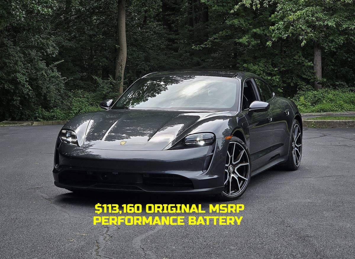 2022 Porsche Taycan Standard — Sedan — 37,449 mi — Silver Spring, MD