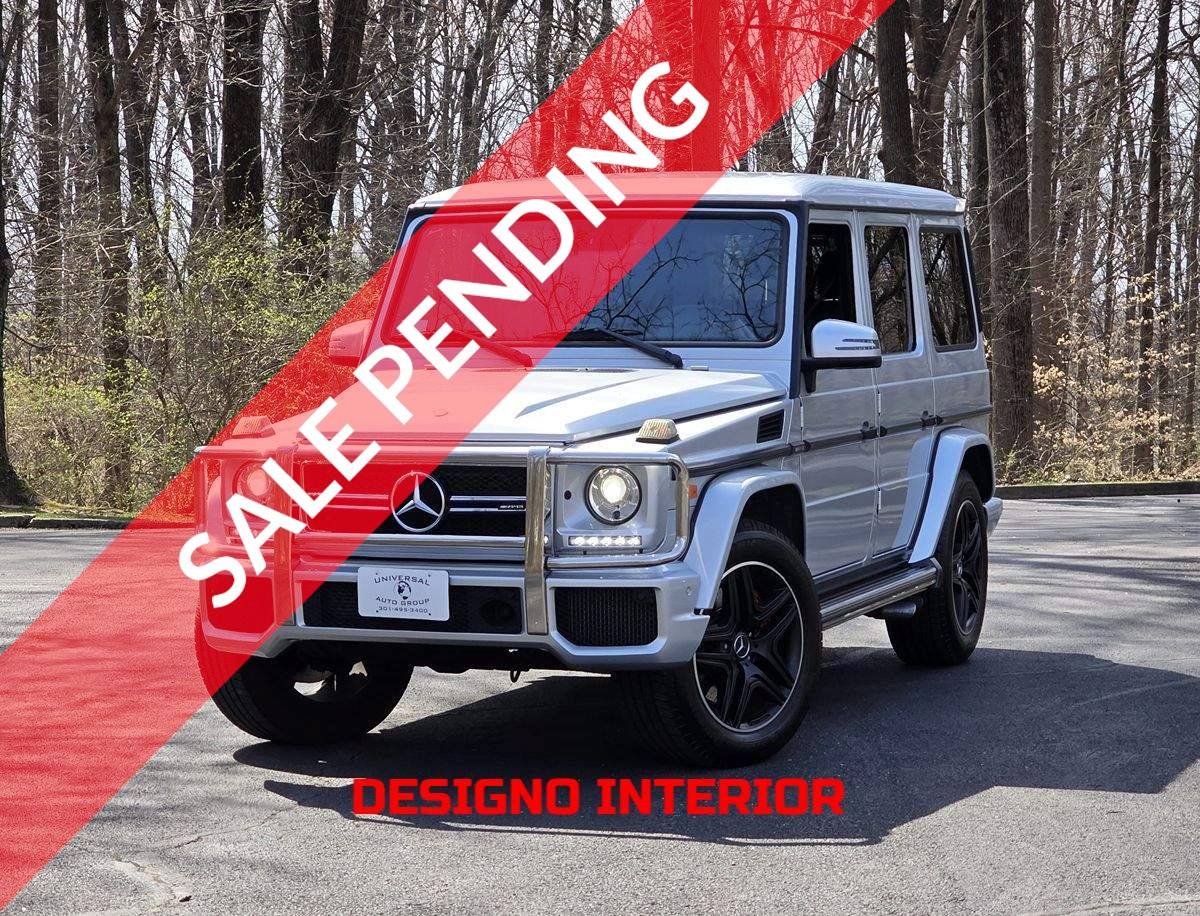 2017 Mercedes-Benz G-Class G 63 AMG — SUV — 77,070 mi — Silver Spring, MD