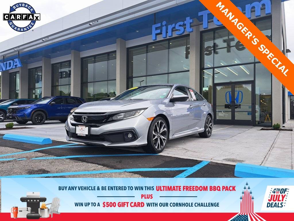 2021 Honda Civic Sport — Sedan — 123,662 mi — Chesapeake, VA