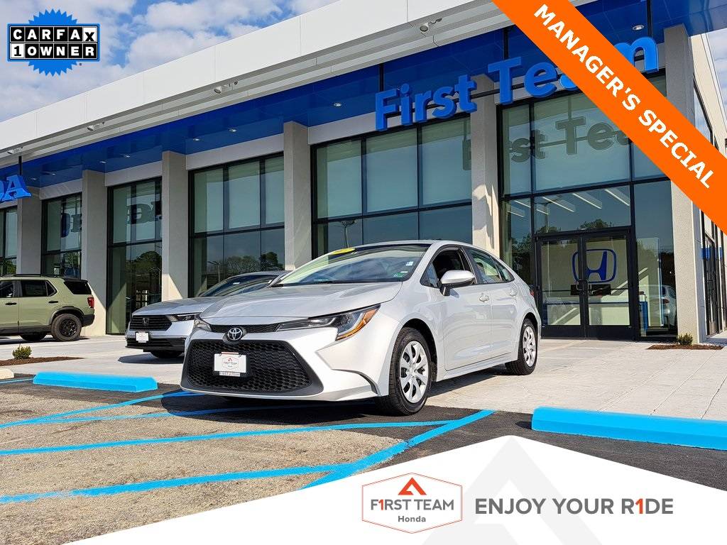 2022 Toyota Corolla LE — Sedan — 51,461 mi — Chesapeake, VA