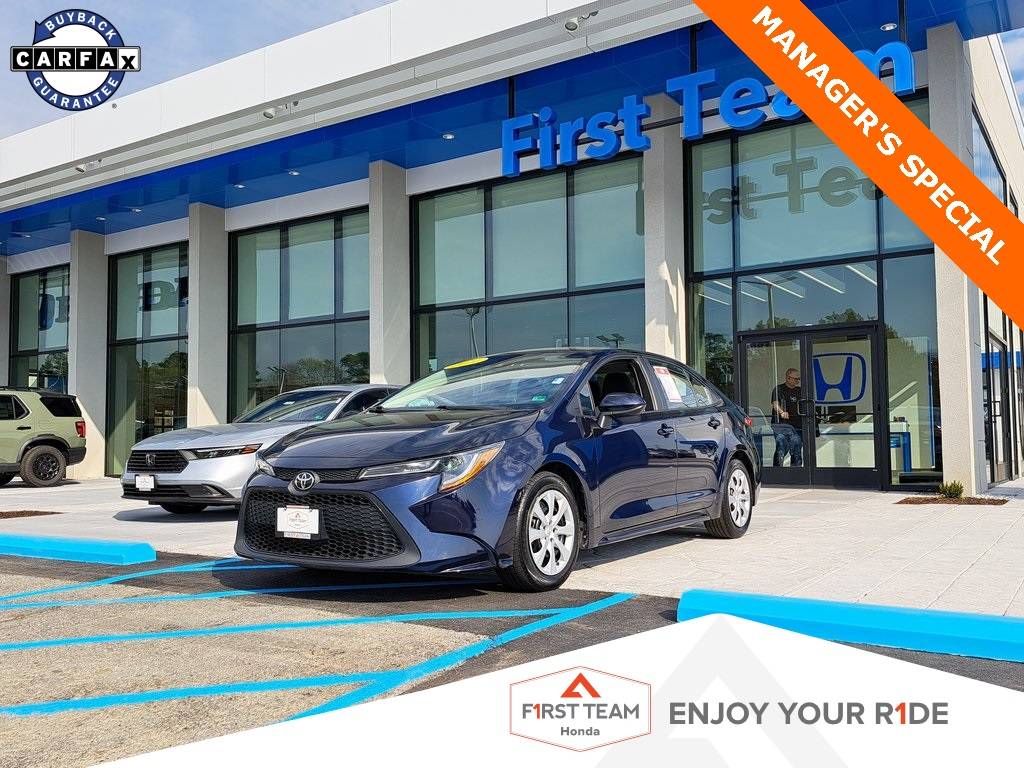 2021 Toyota Corolla LE — Sedan — 53,834 mi — Chesapeake, VA