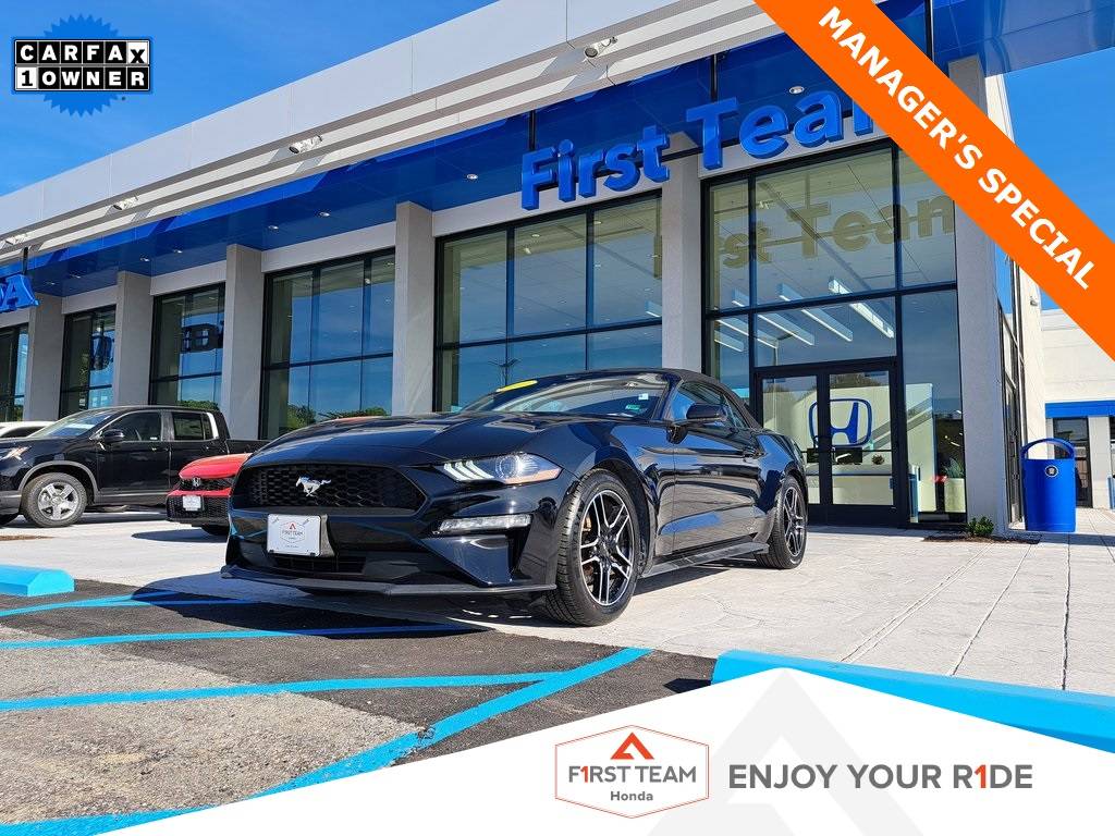 2022 Ford Mustang EcoBoost Premium — Convertible — 60,000 mi — Chesapeake, VA