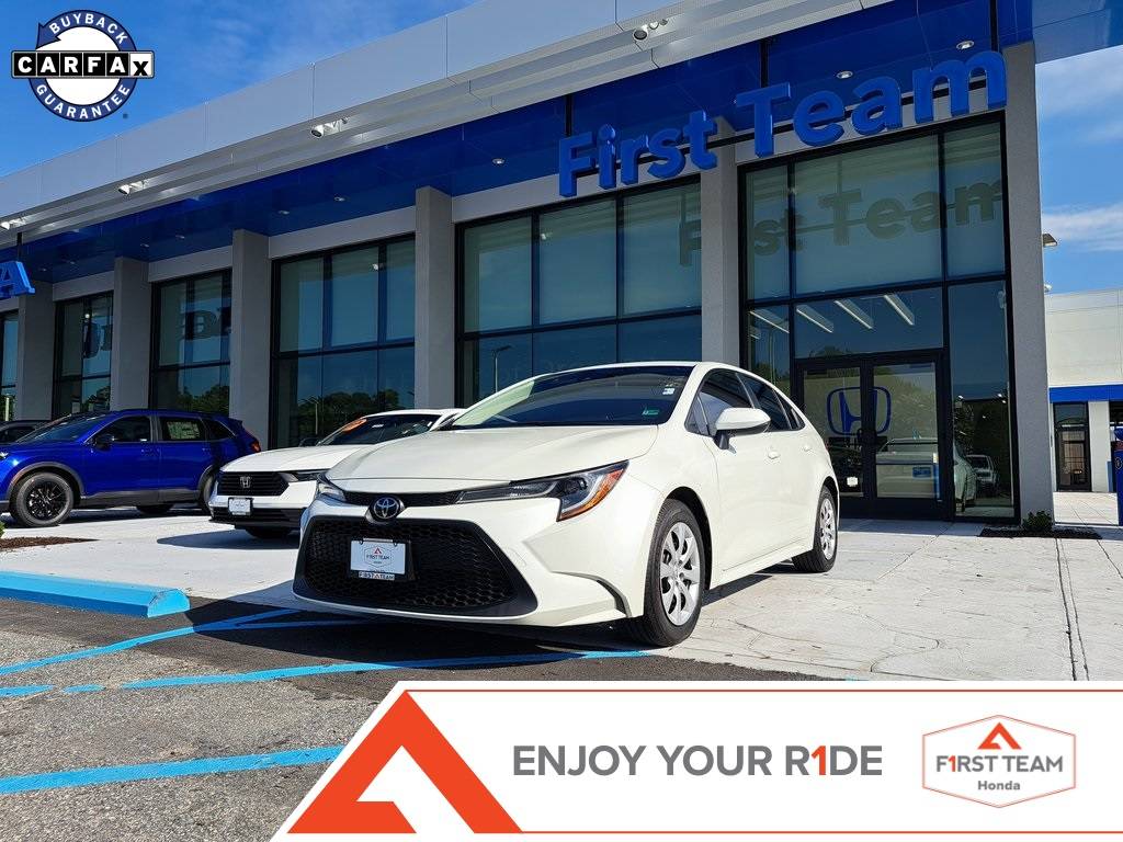 2021 Toyota Corolla LE — Sedan — 62,698 mi — Chesapeake, VA