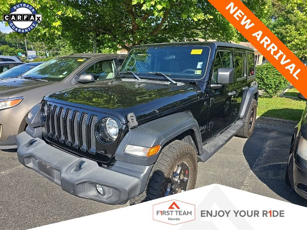 2020 Jeep Wrangler Sport Altitude — SUV — 85,480 mi — Chesapeake, VA