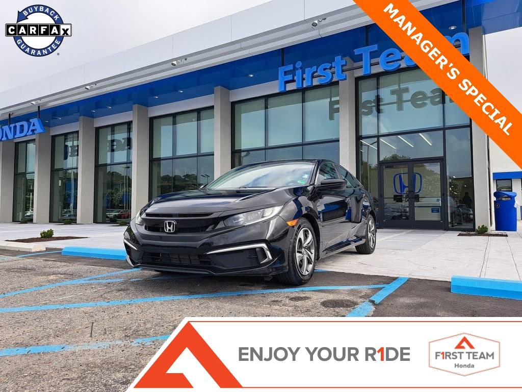 2019 Honda Civic LX — Sedan — 72,296 mi — Chesapeake, VA